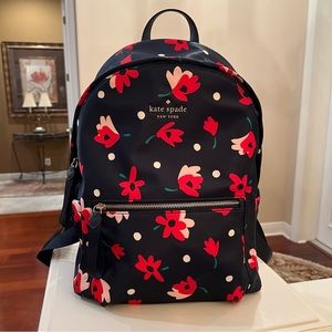 Kate Spade Chelsea Whimsy Floral Medium Backpack